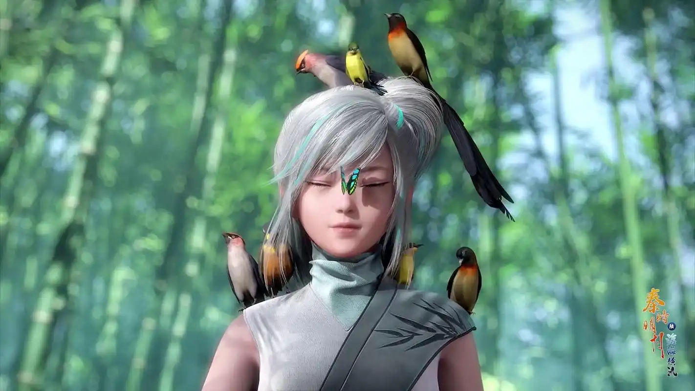 小晓梦吊打清玄树上的画像为清玄正名清玄的实力在小晓梦之上