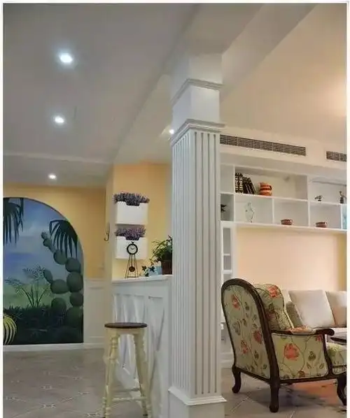 有柱子的房子,如何装饰更美观?_装修攻略-威海搜狐焦点家居