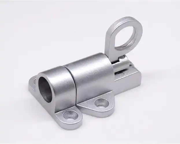 铝合金弹簧自动插销推拉门窗自关平开窗锁扣木门栓自动飞机插销 敬平