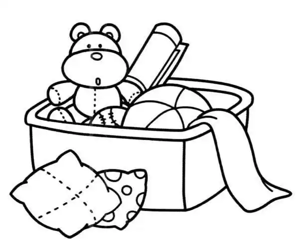 玩具简笔画 玩具简笔画彩色