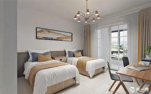 双人宿舍效果图