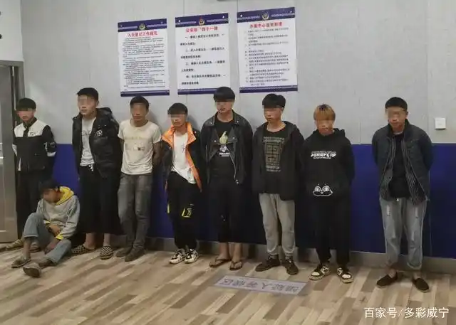 近日,威宁自治县公安局双龙派出所查处一起聚众斗殴案,刑事拘留9人.