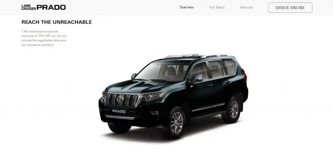 进口丰田霸道v8报价及图片