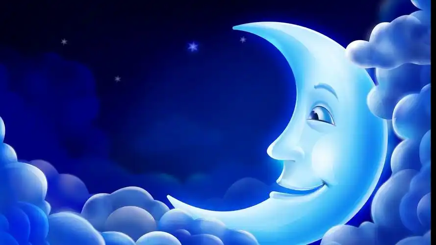 天上月儿弯弯美,痴心一片待月圆;人生若是恩爱缘,牵手相伴到永恒.