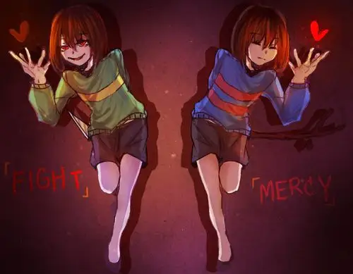 【undertale】传说之下精美人物图包 (frisk chara 2期篇)