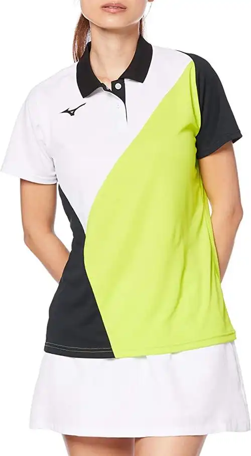 mizuno 美津浓 网球服 女士比赛衫 短袖 62ja0215 : 亚马逊中国: 运动