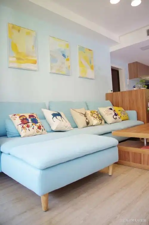 北欧风格二居家是梦想的远方客厅客厅北欧极简67m²二居设计图片赏