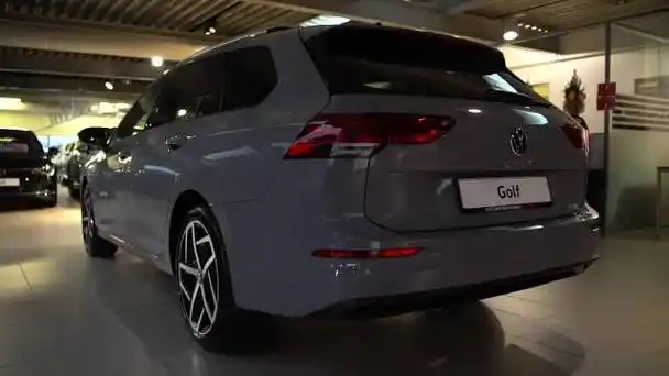 【外媒实拍】2021款大众 高尔夫golf8 旅行版variant (110hp)