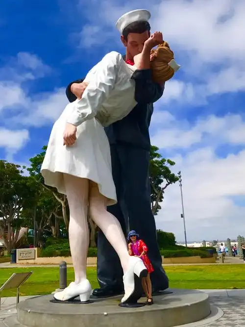 美国之旅:圣地亚哥胜利之吻