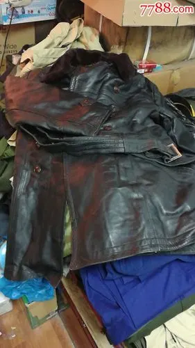 80年代初交警皮夹克