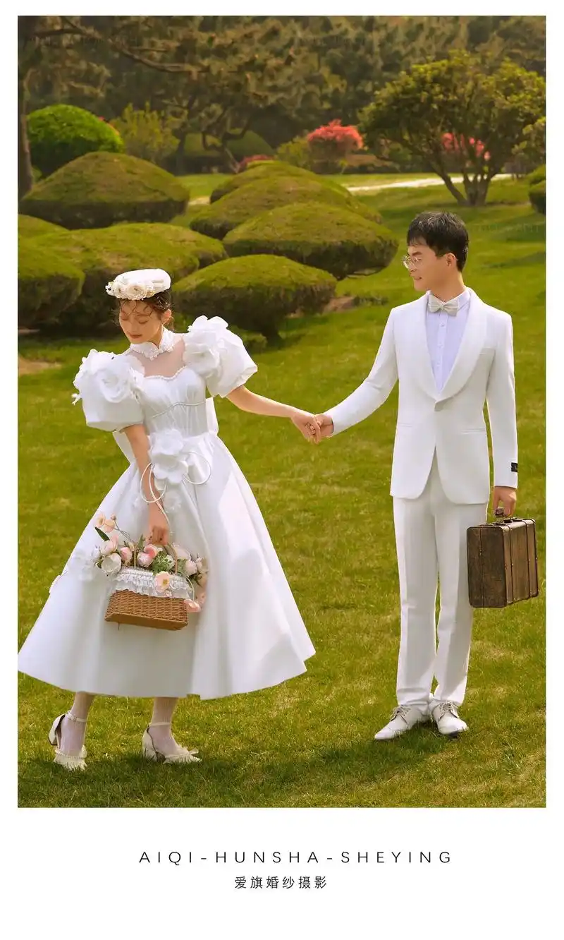 法式森系婚纱照|甜到爆炸的唯美浪漫.