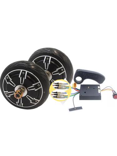 65寸直流无刷轮毂170电机大扭矩机器人餐车工具轨道电动托车马达