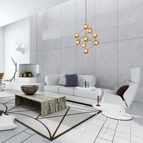 佛山通体大理石瓷砖750x1500墙砖新款别墅客厅地砖大板连纹背景墙