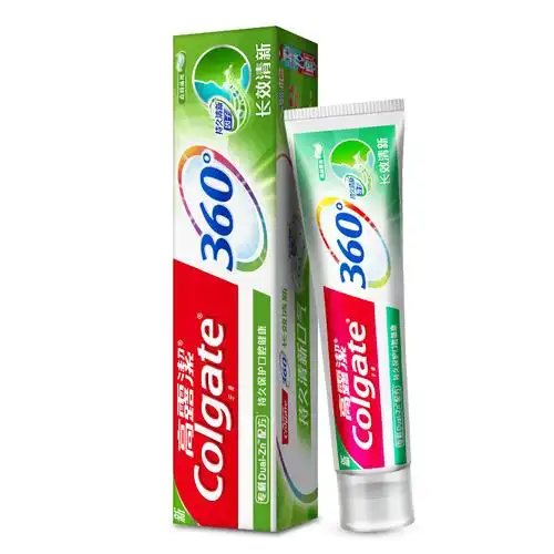 高露洁360长效清新牙膏120g三支装