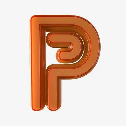 3d创意英文字母玉石效果p