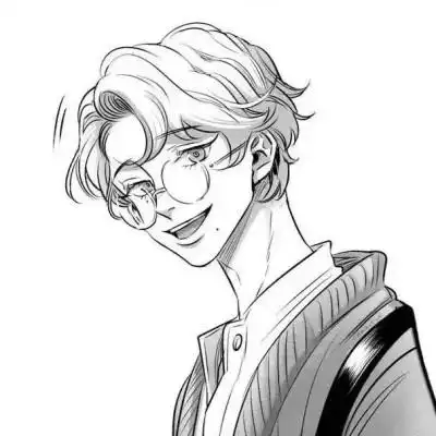 日漫系黑白帅气男头_男生动漫头像_头像屋