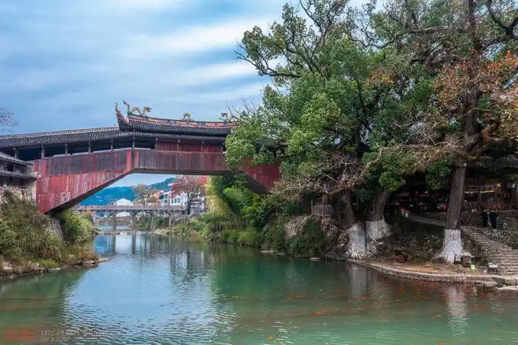 浙江温州泰顺北涧桥52米桥身不用一颗铁钉300年坚固如初堪称一绝