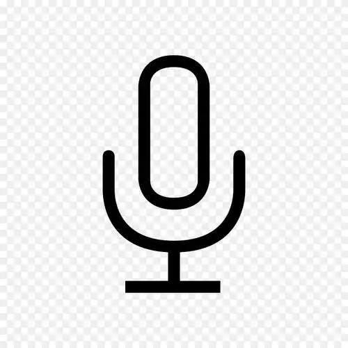 麦克风电脑图标图片下载符号麦克风