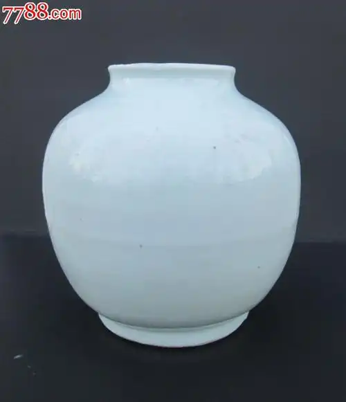 明代永乐翠青釉瓷罐_青白瓷/影青瓷_第1张_7788瓷器