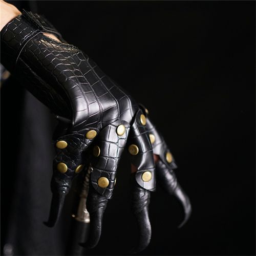 手套钢铁老爷2020新款夸张龙爪利爪万圣暗黑cos手套