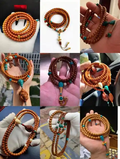 橄榄核手串儿搭配欢迎前来挑战