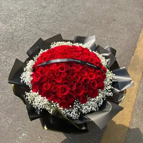 99朵玫瑰花束