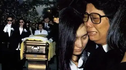 何超琼在陈百强葬礼上哭成泪人,更亲自为其扶灵,从此生死两茫茫