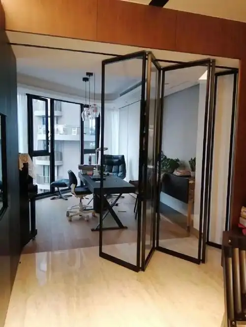 网红极窄边框折叠门