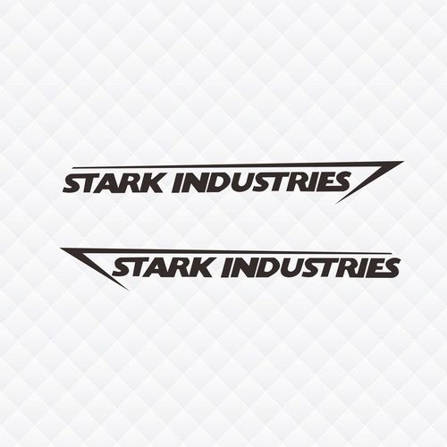 复仇者联盟车贴漫威钢铁侠史塔克工业汽车车身车门汽车装饰贴