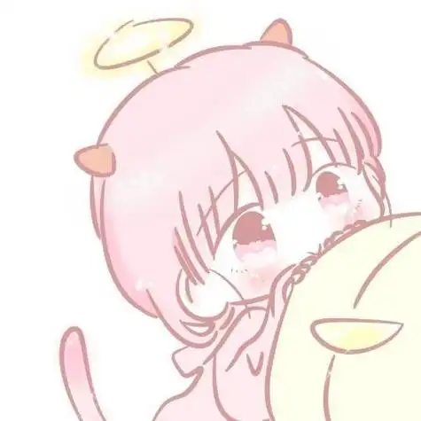 卡通头像女生可爱萌情侣头像一对你是我一生最爱的人