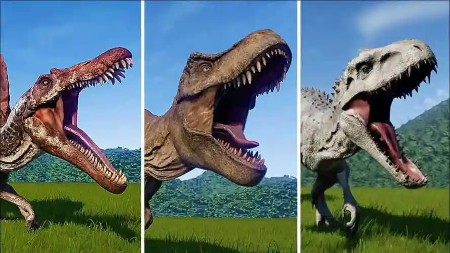 霸王龙对战暴虐龙,一场生死攸关的决斗