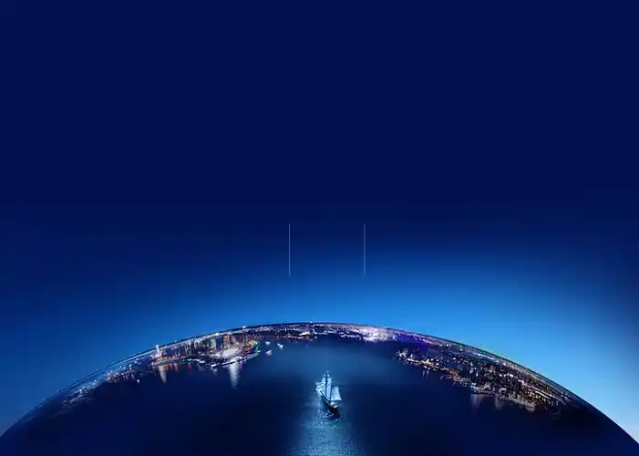 深蓝色的地球的海报背景