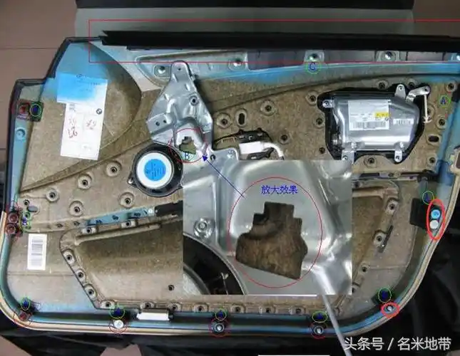 7系门板怎么拆卸宝马5系门板拆卸方法