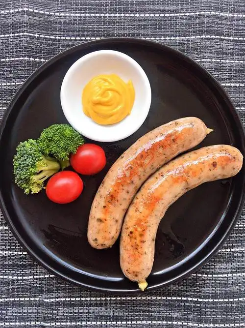 香肠德式烧烤德国商用手工热狗火腿肠腊肠800g手工食品制作