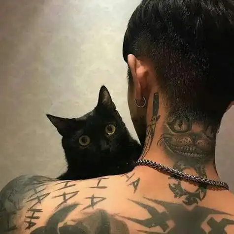 人物头像纹身人物肖像纹身图