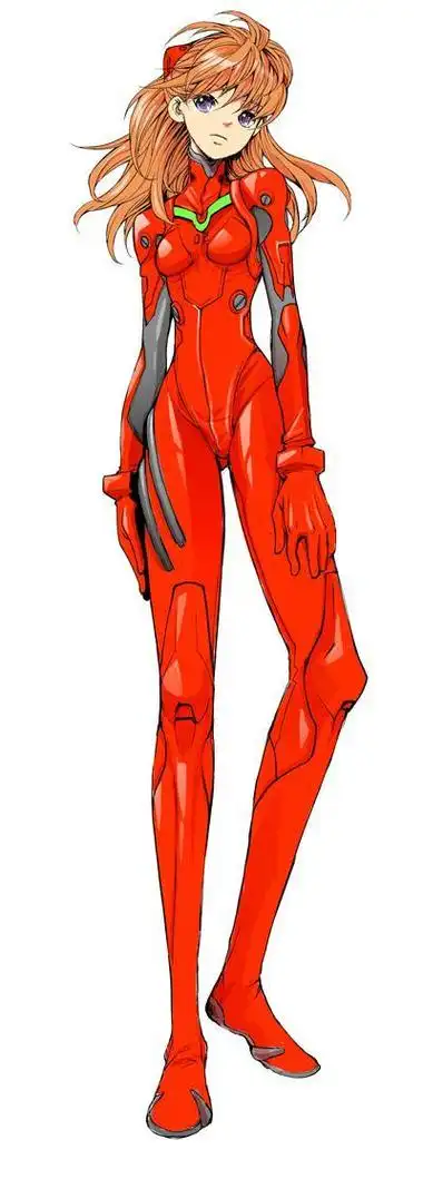 暴风赤红明日香竖图