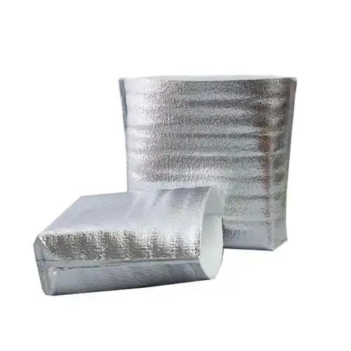 一次性保温袋 外卖保温隔热铝膜气泡平口袋 水果保鲜用袋绿箔品牌