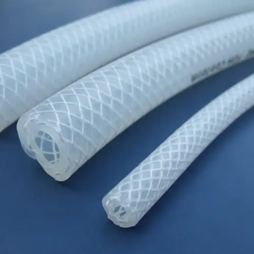 透明小胶管 食品级编织管 高温水管 硅胶管 耐高温