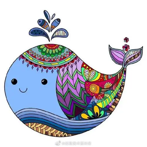 创意少儿美术##趣味儿童画##儿童画范画##儿童画画##创意美术##线描