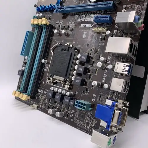 asus华硕p8b75v1155针ddr3大板b75内存sata3i3主板