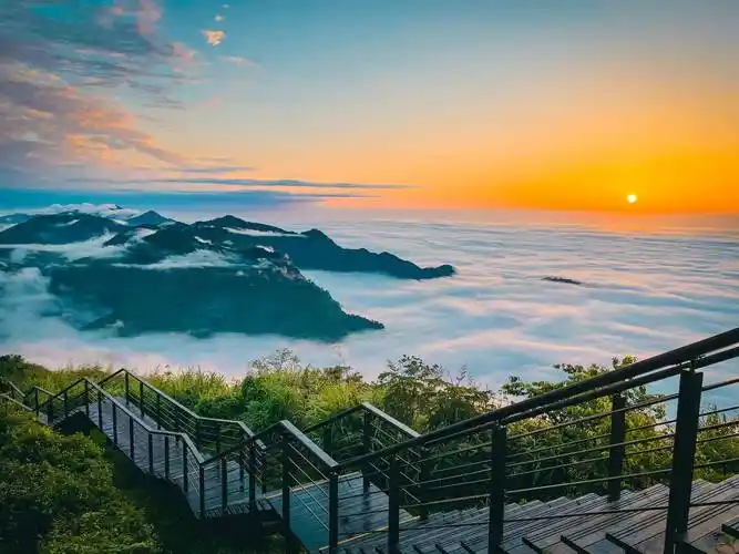 "云雾山巅:段元诚的阿里山建筑之旅"_山区_茶园_别墅