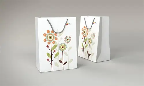 企业礼品袋白卡印刷 包装纸袋定制批发 设计印刷手提袋 印刷礼品手提