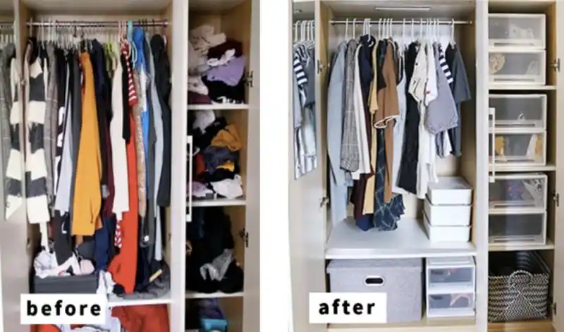 别怕麻烦那些衣橱收纳整理的真香套路