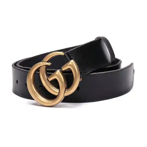 gucci古驰男士皮革板扣式皮带腰带406831cve0t