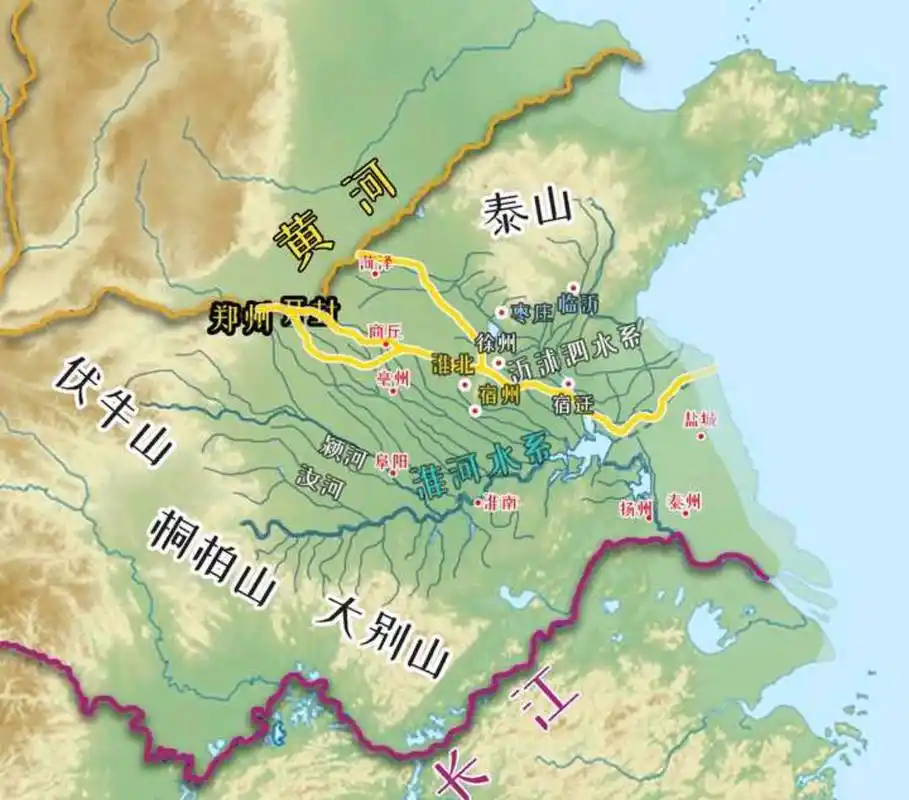 何为黄河夺淮入海?