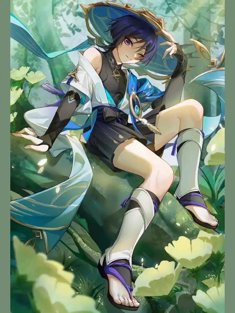 【原神壁纸】散兵——流浪者   第二辑 私信拿图 侵权必删 来源:米游