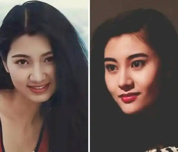 当洪欣遇到了李嘉欣后,神色就不自信了,但洪欣的花期比李嘉欣更长_很