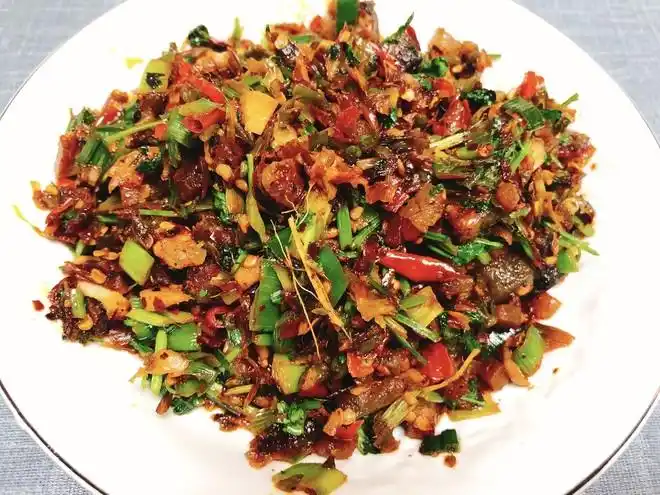 【超下饭】老干妈肉沫香辣菜的做法