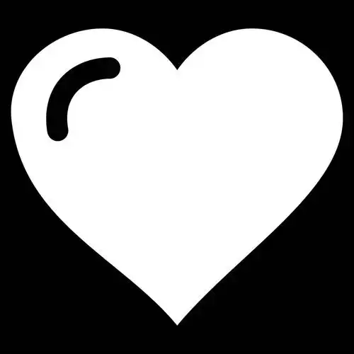 爱心,矢量,心,象征,白色,符号文字,隔绝,黑色背景,时尚,风格,插画