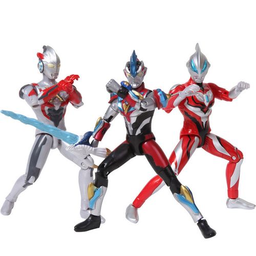 万代奥特曼玩具人偶玩偶超可动系列银河维克特利特利迦赛罗泽塔3-6岁